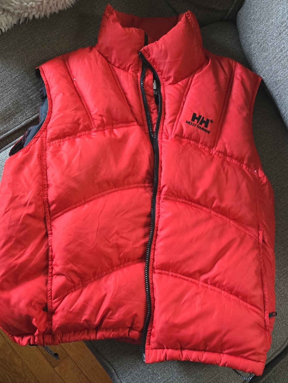 Helly Hansen Bright Red Quilted Puffer Vest